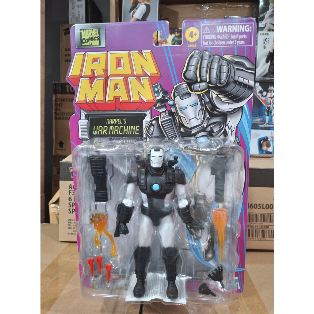 Hasbro Marvel Legends Comics War Machine ( Retro Card ) 