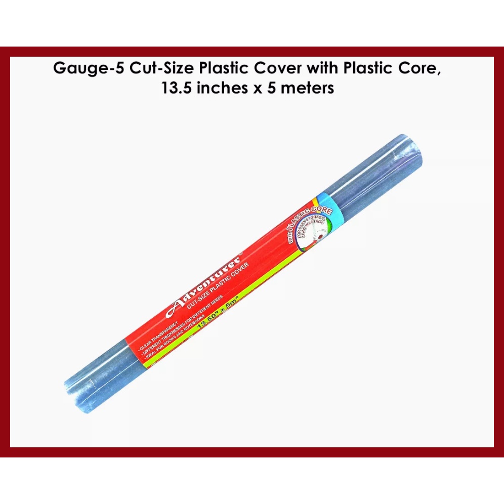 PLASTIC COVER Gauge5 CutSize Plastic Cover with Plastic Core, 13.5
