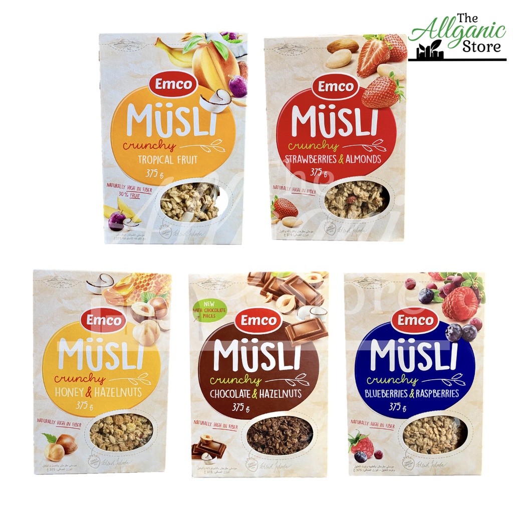 EMCO MUSLI Crunchy 375g Shopee Philippines