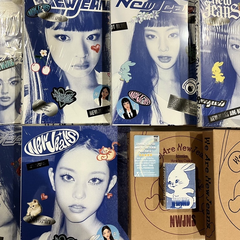 テレワーク関連 【未開封】NewJeans Bluebook OMG GetUp 3点 ダニエル - CD