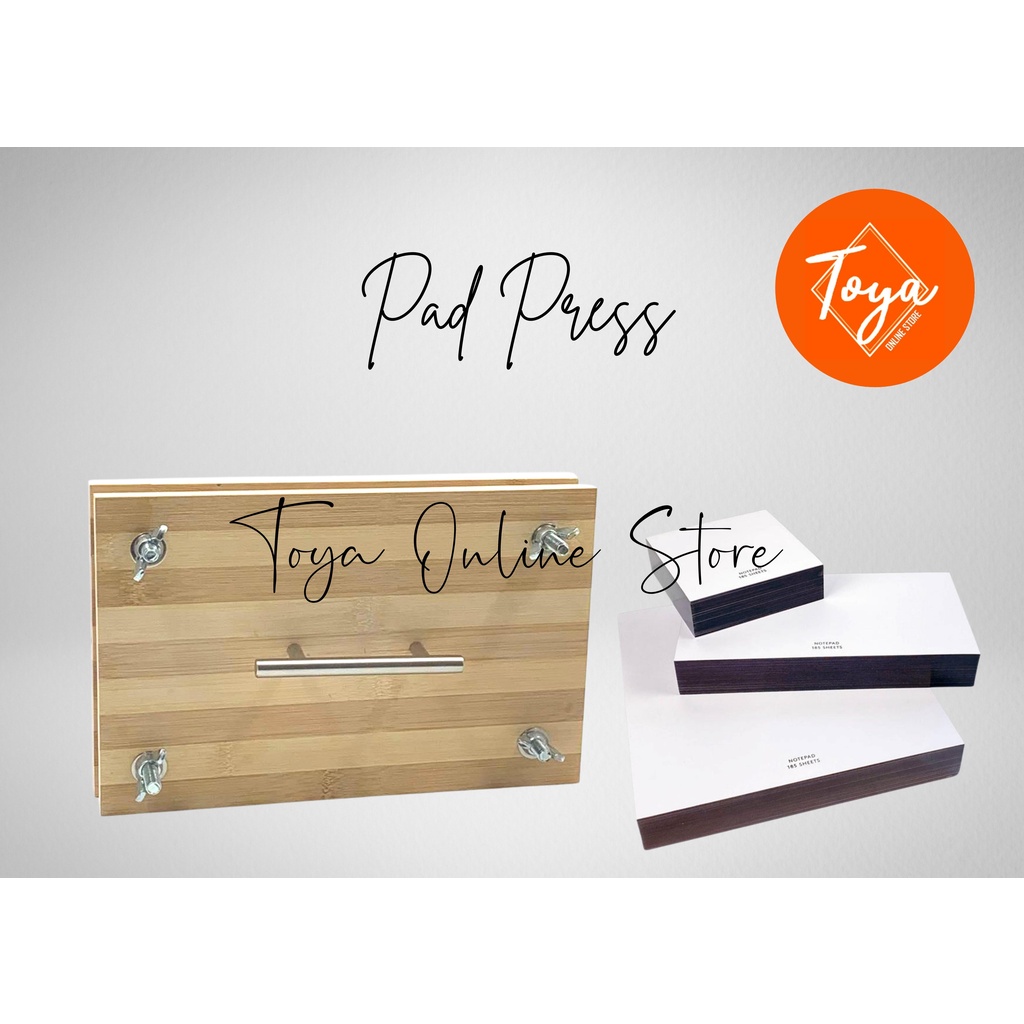 BOOK PRESS PAD PRESS Notepad Press for receipt and tracing pad
