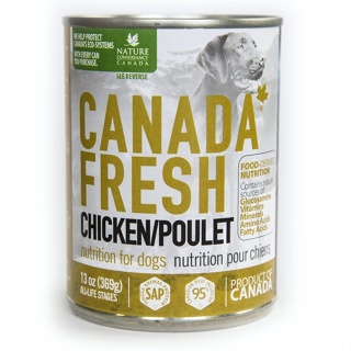 ✰Buy 5 Cans Canada Fresh Dog Food 369g + Free 1 Can Chicken 170g for All Life Stages✯holistic dog fo