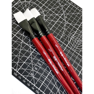 Drip Artist Brush FLAT / FILBERT / ANGULAR Size #3/4” ( Drip by Philoscopic ) Paint Brush #4