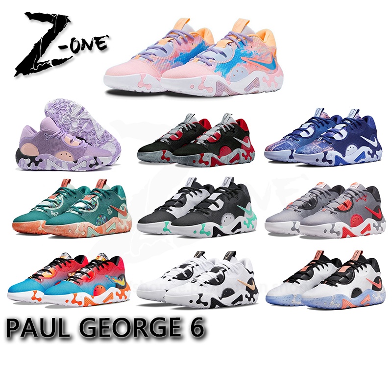 Alphabetical order elevation casual Nike Paul George PG 6 Basketball Shoes OEM Quality Sneakers For Men With  Box | Shopee Philippines