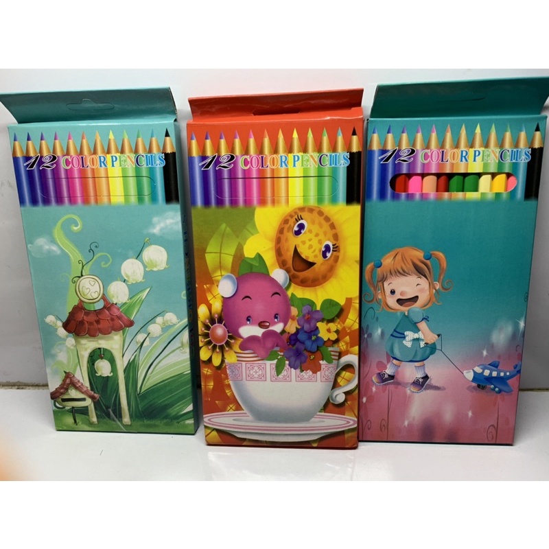 colored pencils (12pieces) Shopee Philippines