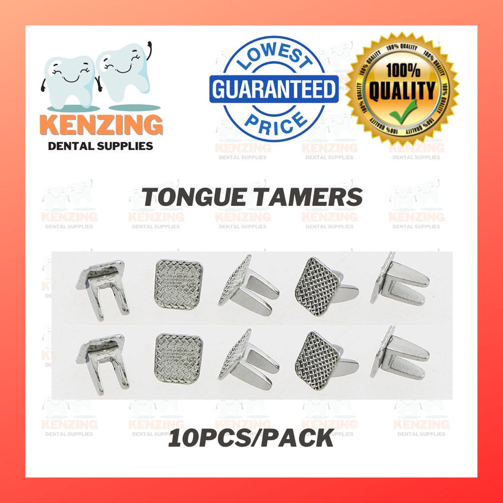 Tongue Tamers for Dental ( 10pcs/pack) Shopee Philippines