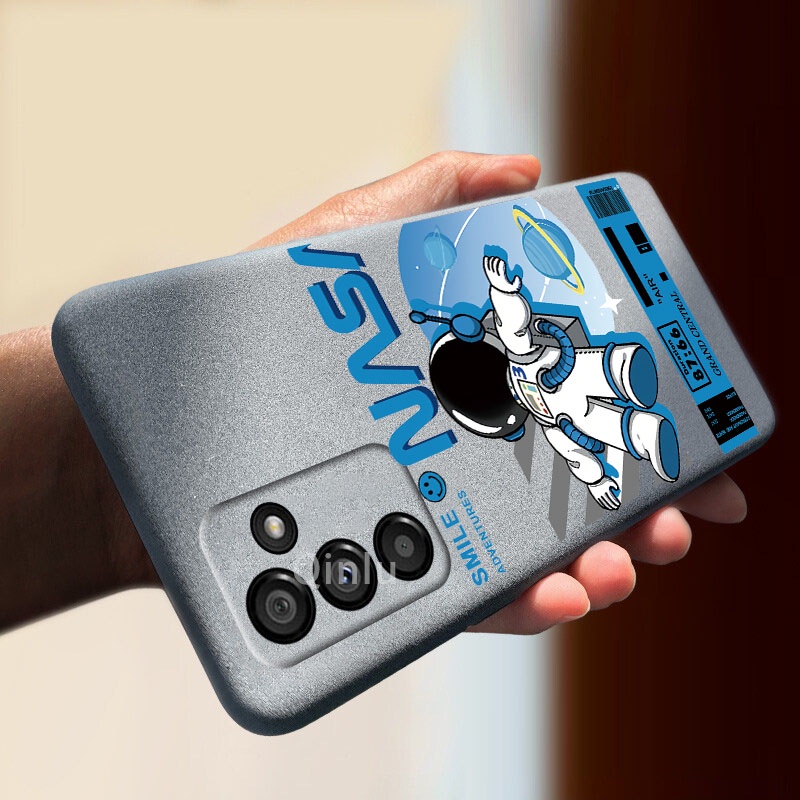 Tecno Pova 4 Pro 3 2 NEO pova4 Sandstone Silicon Smile Astronaut NASA ...