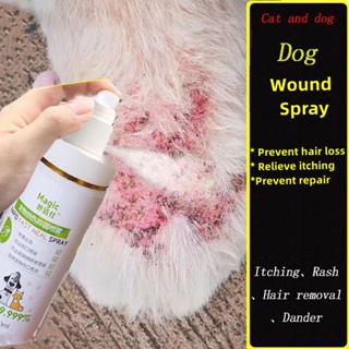 Pet Wound Spray for Dogs Cats Heal wound spray Antifungal and Antibacterial Wound Repair