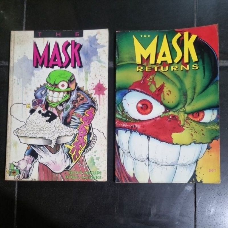 The Mask and The Mask Returns Comic Book | Shopee Philippines