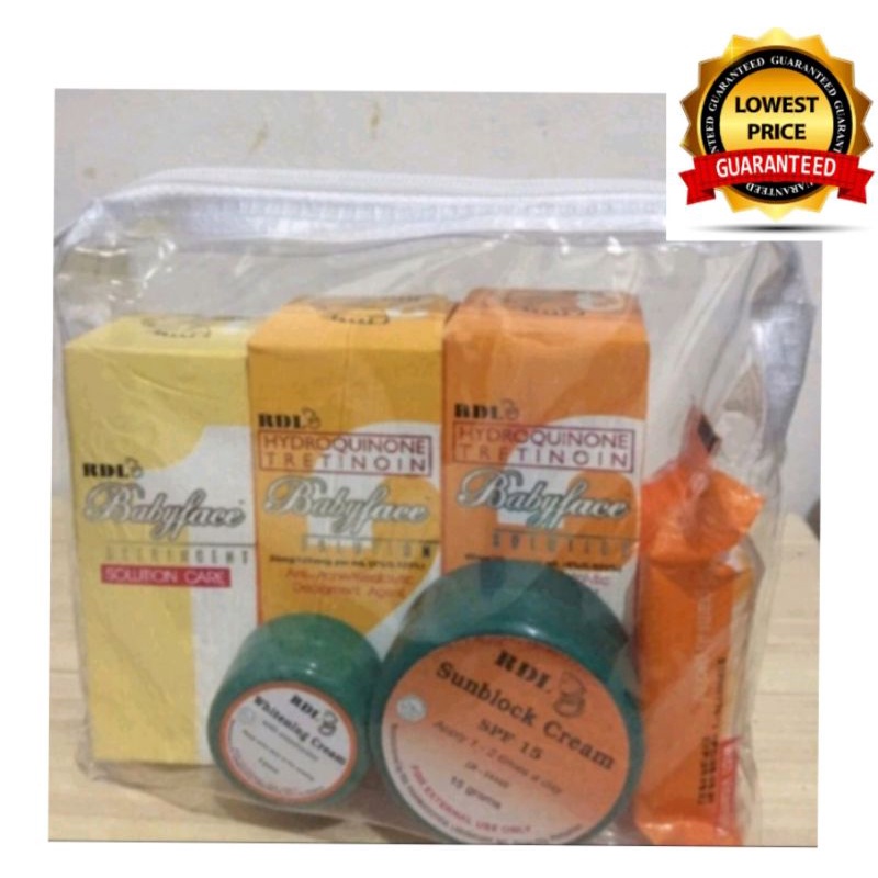 RDL Starter Pack (6 in 1) Save up to 30pesos For Glass Skin W/O POUCH ...