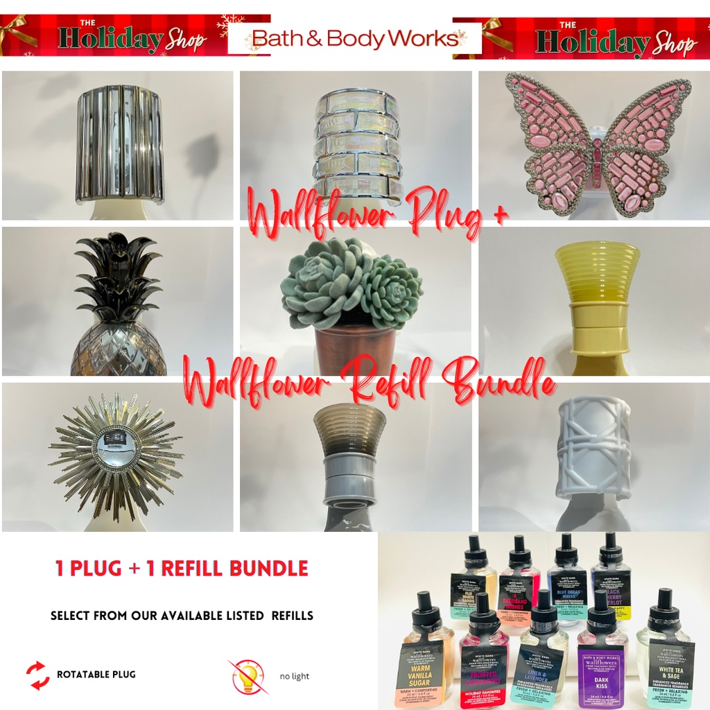 Christmas Bath and Body Works Wallflower Bundle Shopee Philippines