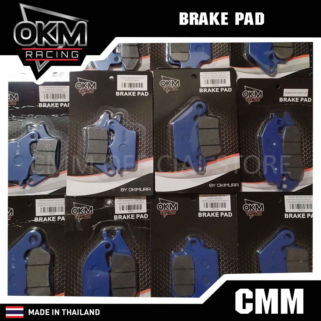 OKM Racing BRAKE PAD for Motorcycle Nmax / Beat / Click / Raider