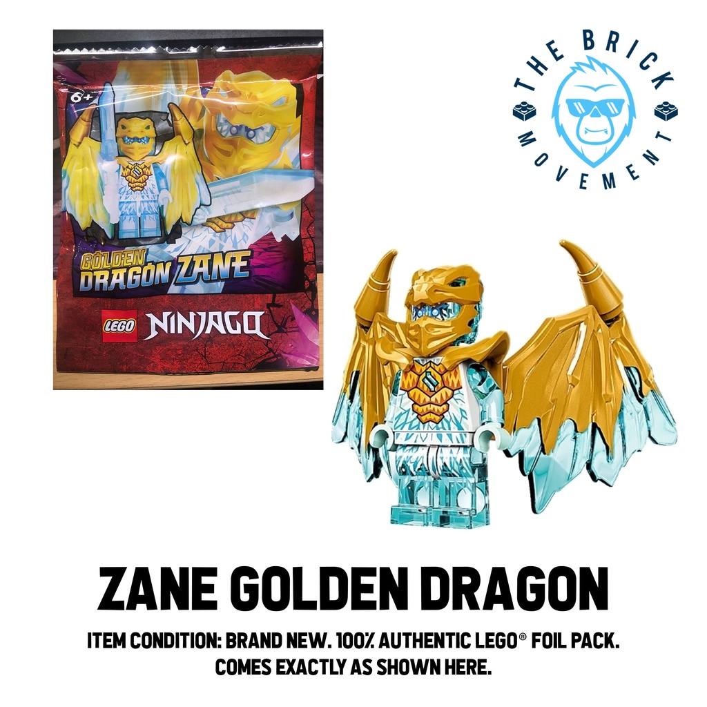 LEGO® NINJAGO Zane Golden Dragon Foil Pack | Shopee Philippines