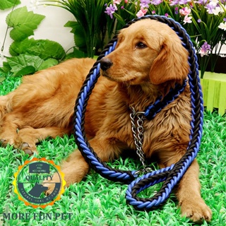 big dog collar with leash Rope Pet dog leash for big dogs dog strap training leash dog harness