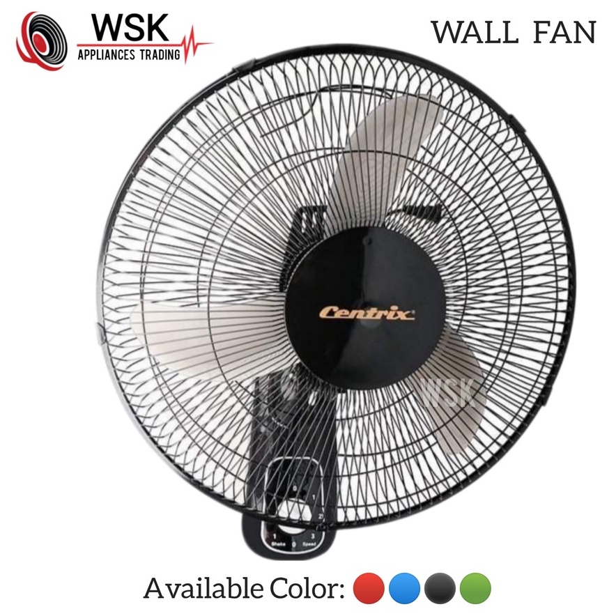 Centrix 16" Wall Fan 3Blades (color may vary) CX1677WF Shopee