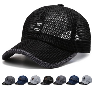 Hayouin Mesh cap, breathable, sunshade, sunscreen, baseball cap, large mesh, casual hat, fashionable mesh, red tide, duck tongue hat #1