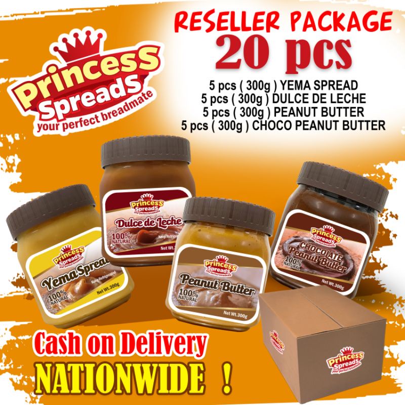 [ RESELLER PACKAGE ] 20pcs Assorted PRINCESS SPREADS Shopee Philippines