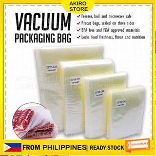 100pcs Vacuum Bag / Vacuum Pouch /Vacuum Sealer | BPA Free, Commercial Grade for Food Storage & Sous