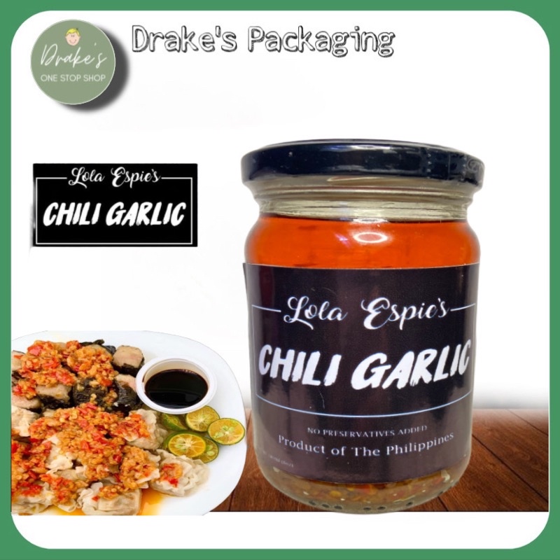 Lola Espies / Chili Garlic Oil sweet and Spicy / chili sauce for siomai Shopee Philippines
