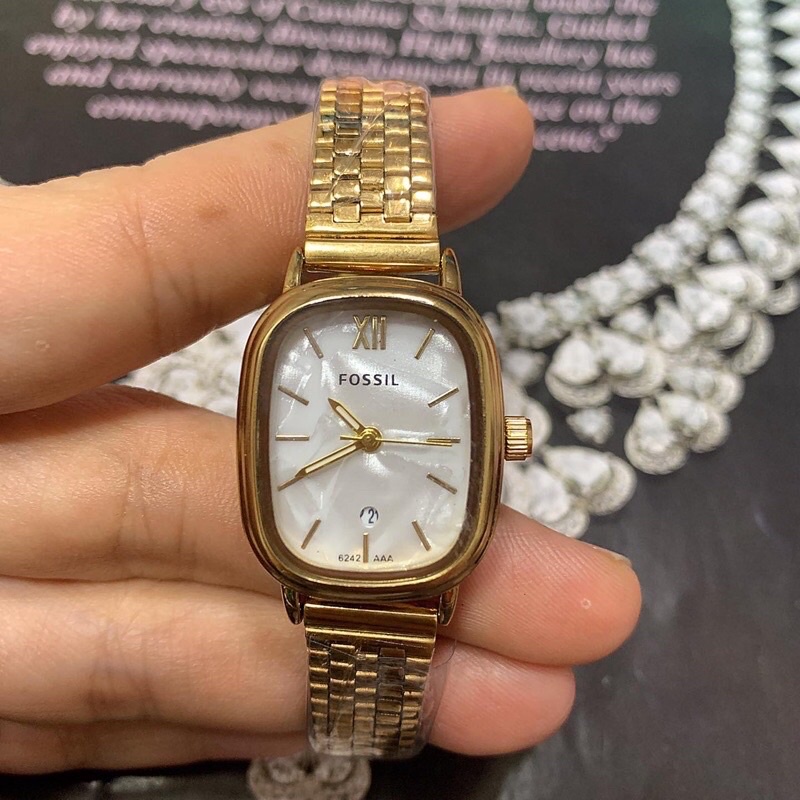 Fossil stainless steel waterproof fashion watch for women Quartz  Accessories | Shopee Philippines