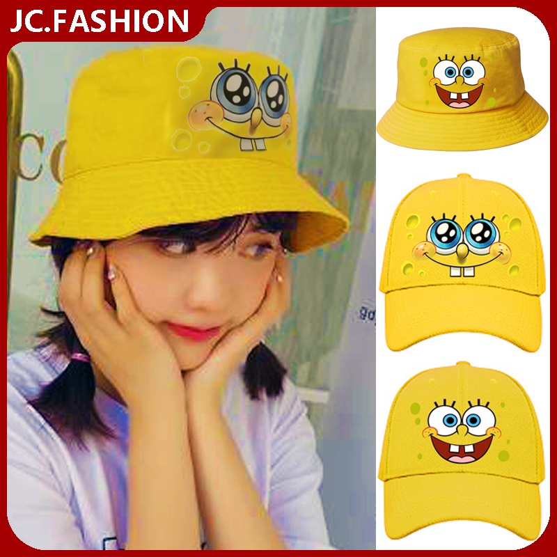 spongebob-squarepants-cap-adult-size-playful-style-casual-baseball-cap