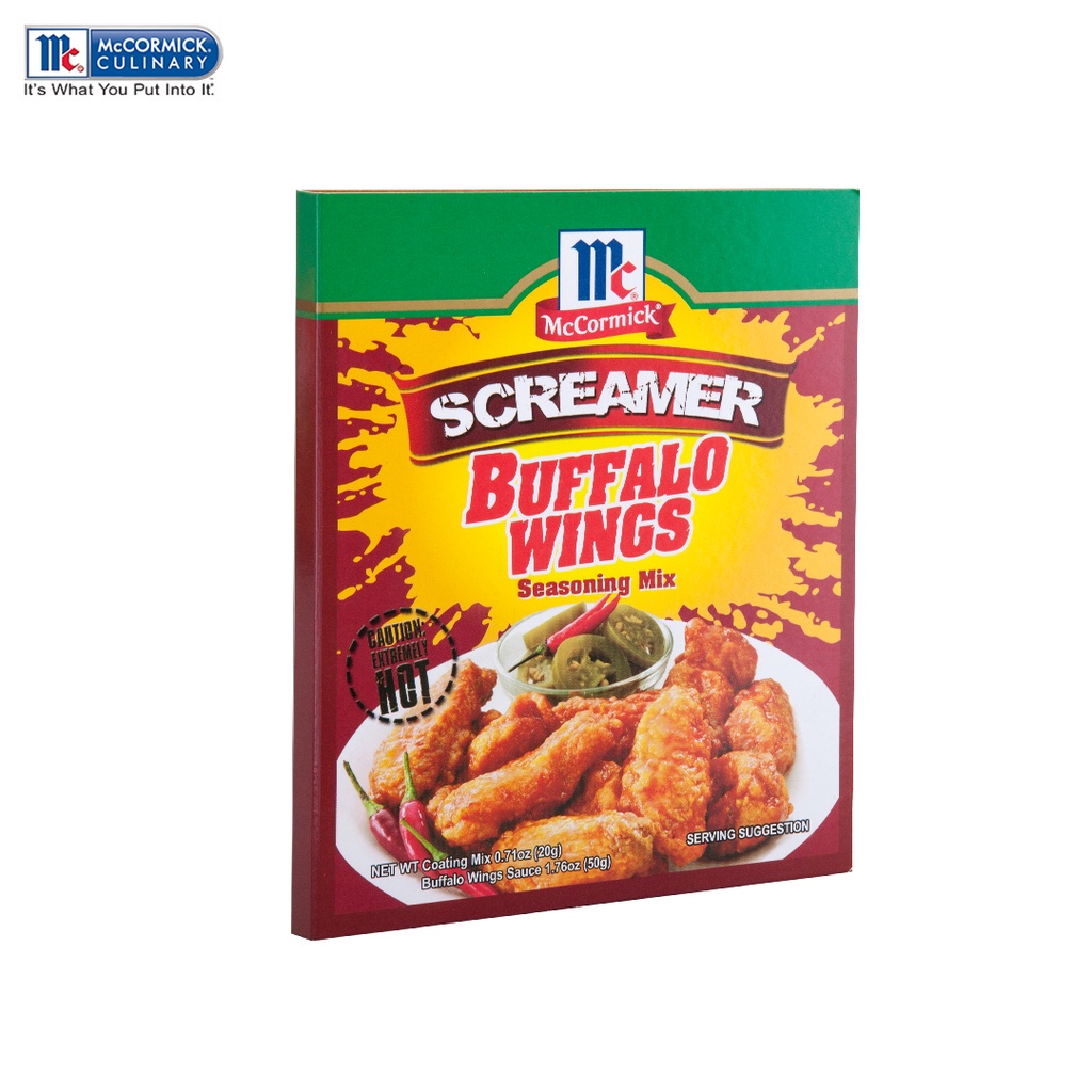 McCormick Buffalo Wings Screamer Seasoning Mix 70g DynaGlobal Foods