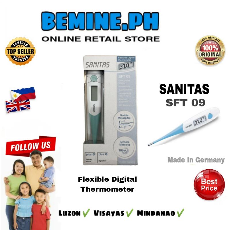 Sanitas Flexible Digital Baby Thermometer SFT 09 (Made in Germany