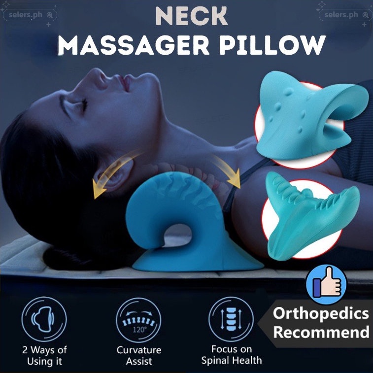 Cervical Spine Pillow Stretch Gravity Muscle Relaxation Traction Neck