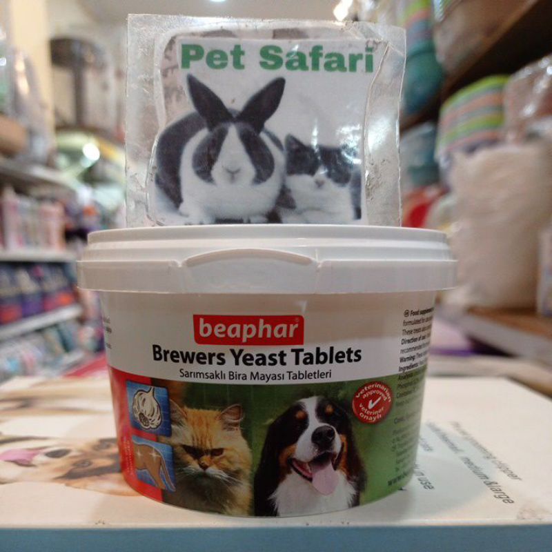 Beaphar Brewers Yeast Tablets Dog & Cat Fur Vitamins 162 gr #1