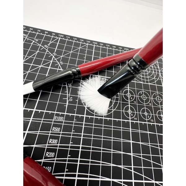 Drip Artist Brush FLAT / FILBERT / ANGULAR Size #3/4” ( Drip by Philoscopic ) Paint Brush