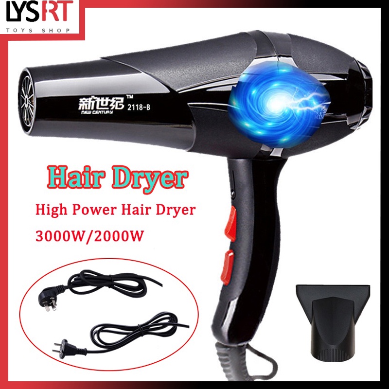 Hair Dryer Blower Sale Original 2 in 1 Hot and Cold 3000/2000W High