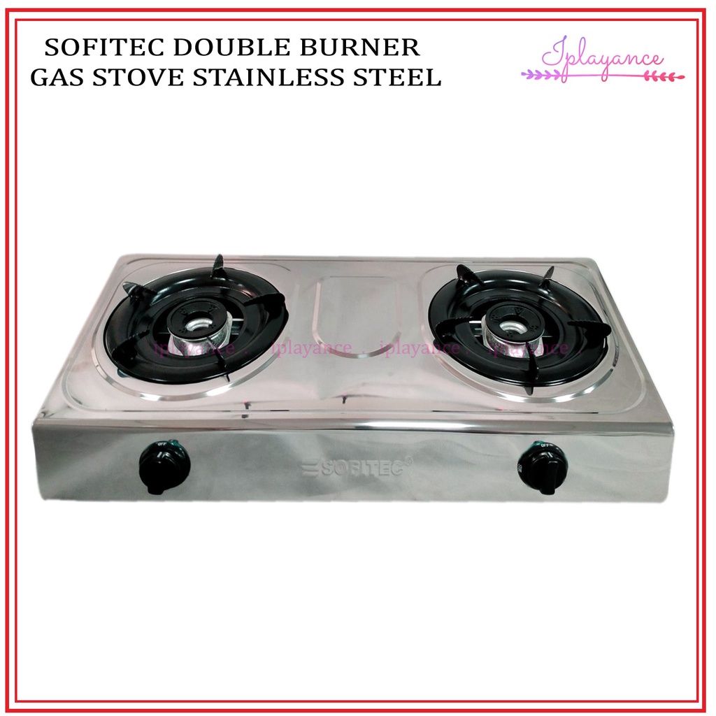 Double Burner Gas Stove Stainless Burner Stoves Gas Stoves SGS9320