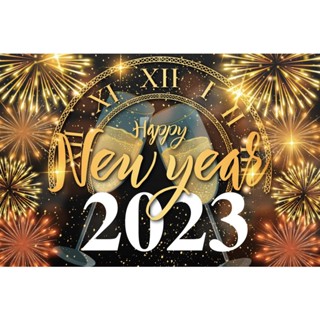 New ARRIVEL Happy New Year 2023 Birthday Party Decorate Portrait Backdrop  Photographic Crown VIP Background Photography Photo Studio | Shopee  Philippines