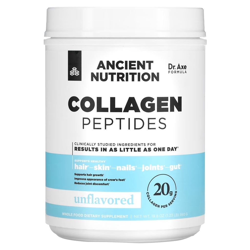 Ancient Nutrition Collagen Peptides Unflavored 19.8 oz (560 g) Shopee Philippines