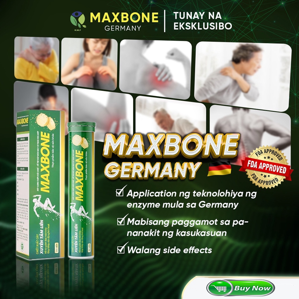 Maxbone Effervescent Tablets Support Arthritis Herniation Gout Osteoarthritis Rayuma Knee Pains