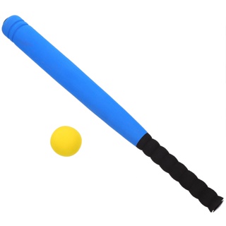 LIOOBO 4 Sets Plastic Baseball Bat Kit with Baseball Toy for Kids Chindren Kindgarden Outdoor Sports 