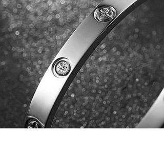 CARTIER Carjia Five-Generation Screwdriver Men's And Women's One-Word Diamond-Free Couple Bracelet #8