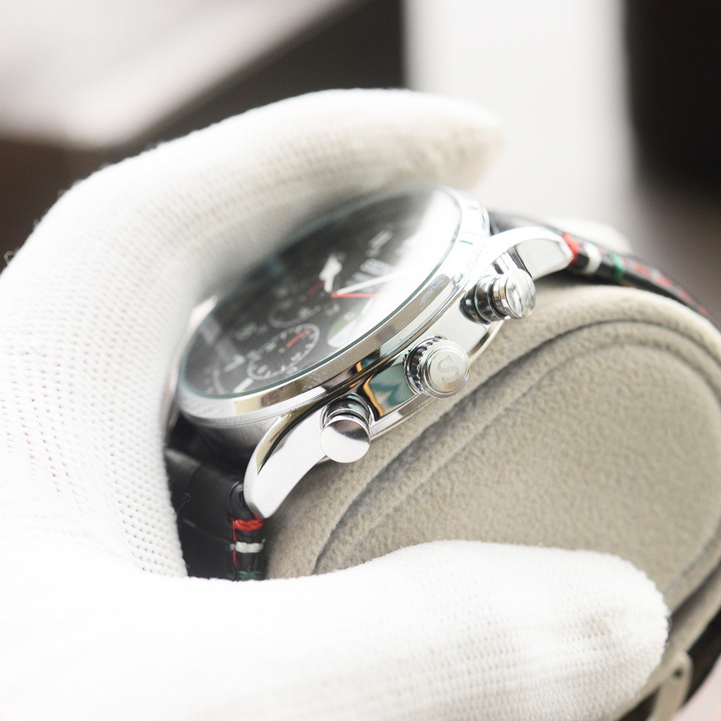 Seiko Presage Automatic Quartz Men Watch Multifunction Calendar Luminous Second Clock Watch