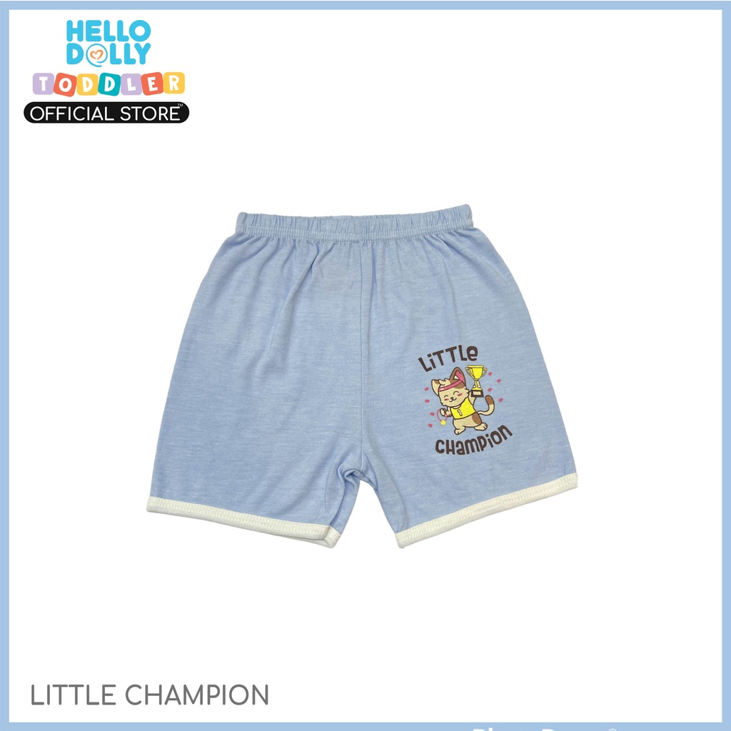 Hello Dolly Toddler 2 pcs Printed Shorts (Little Champion) | Kids Clothes