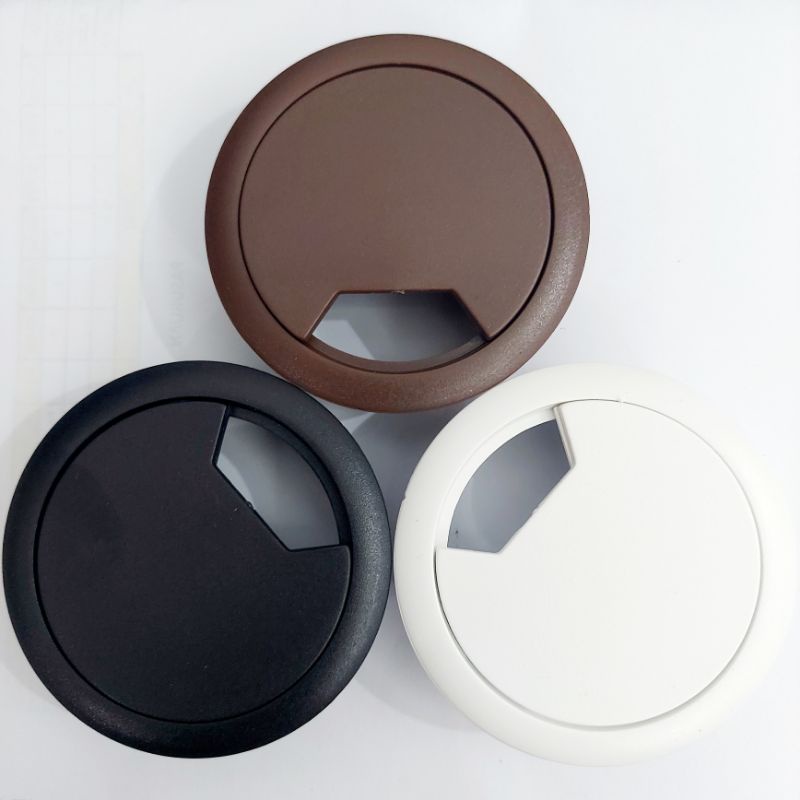 Tv Desk Grommet Computer Cable Hole Cover/Minimalist Wall Mounted Desk Cable Hole Cover Shopee