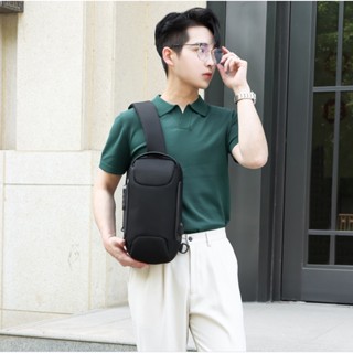 New Crossbody Bag Anti-theft Multifunction Male Waterproof Chest Bag Pack for Men #2