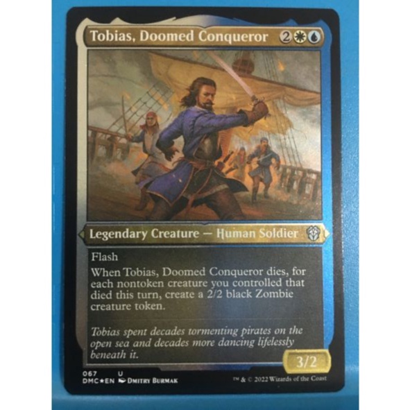 MTG - Tobias, Doomed Conqueror DMC (Foil-Etched) | Shopee Philippines