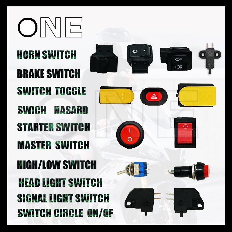 Switches for Motorcycle Multiple Models Available (Wholesale & Retail