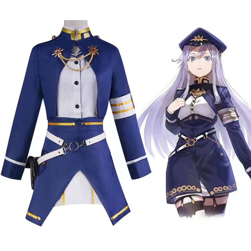 Anime 86 Eighty Six Vladilena Milize Cosplay Costume Military Uniforms ...