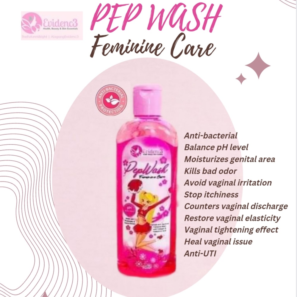 Evidenc3 Pep Wash/ Pep Feminine Wash/Feminine Wash/Pep Wash/Feminine Hygiene/delicate part soap