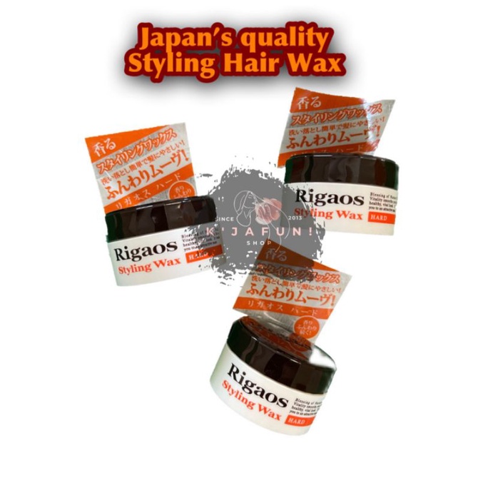 Original Rigaos styling hair wax Japan Quality 15g Shopee Philippines