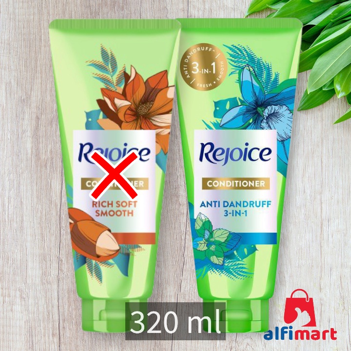 Rejoice Rich Soft Smooth & Anti Dandruff Conditioner 320ml 320ml