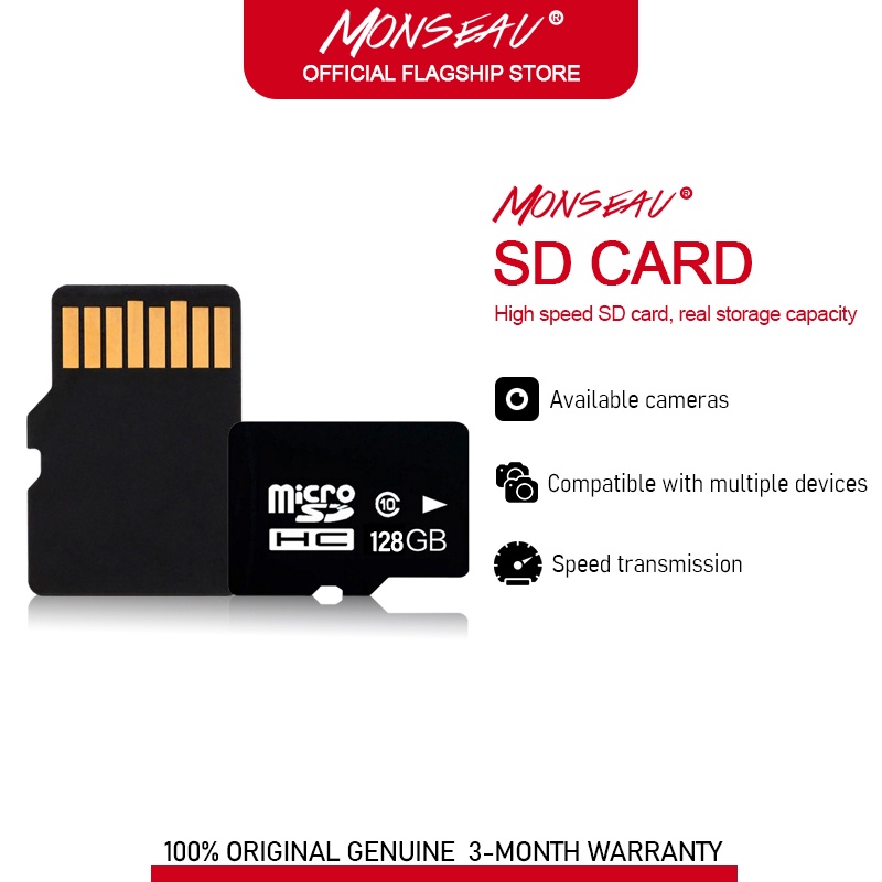 Monseau Memory Card128GB 64GB 32GB Micro sd card Original Card flash