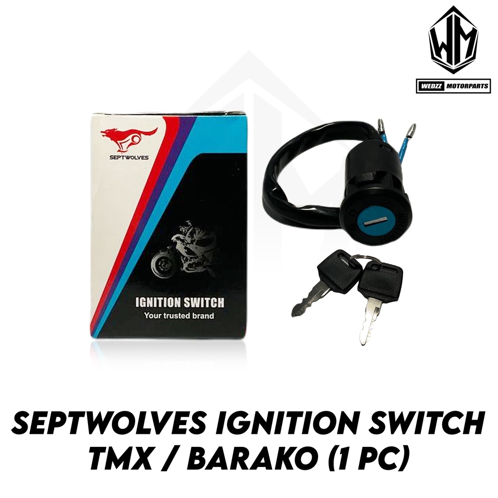 MOTORCYCLE IGNITION SWITCH SET SEPTWOLVES (BARAKO/TMX) Shopee Philippines