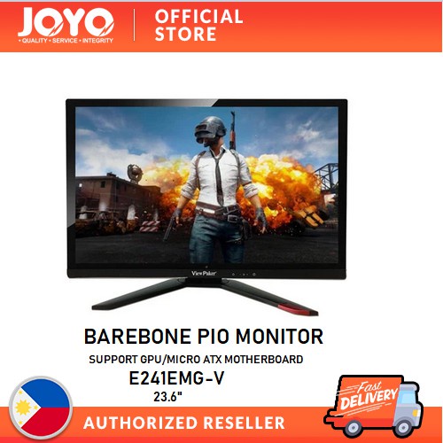 VIEWPAKER E241EMGV ALLINONE 23.6" LED/5MS/FHD/MATX/DVI/ BAREBONE PC